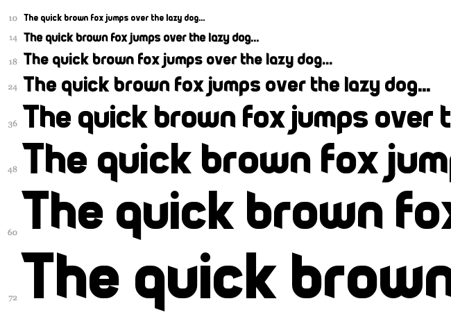 Pirates of Cydonia font waterfall